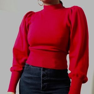 EXPRESS Puff Sleeve Sweater